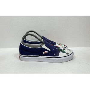 Vans Peanuts Snoopy Charlie Brown Christmas Tree Slip On Shoes Women’s Size 7.5